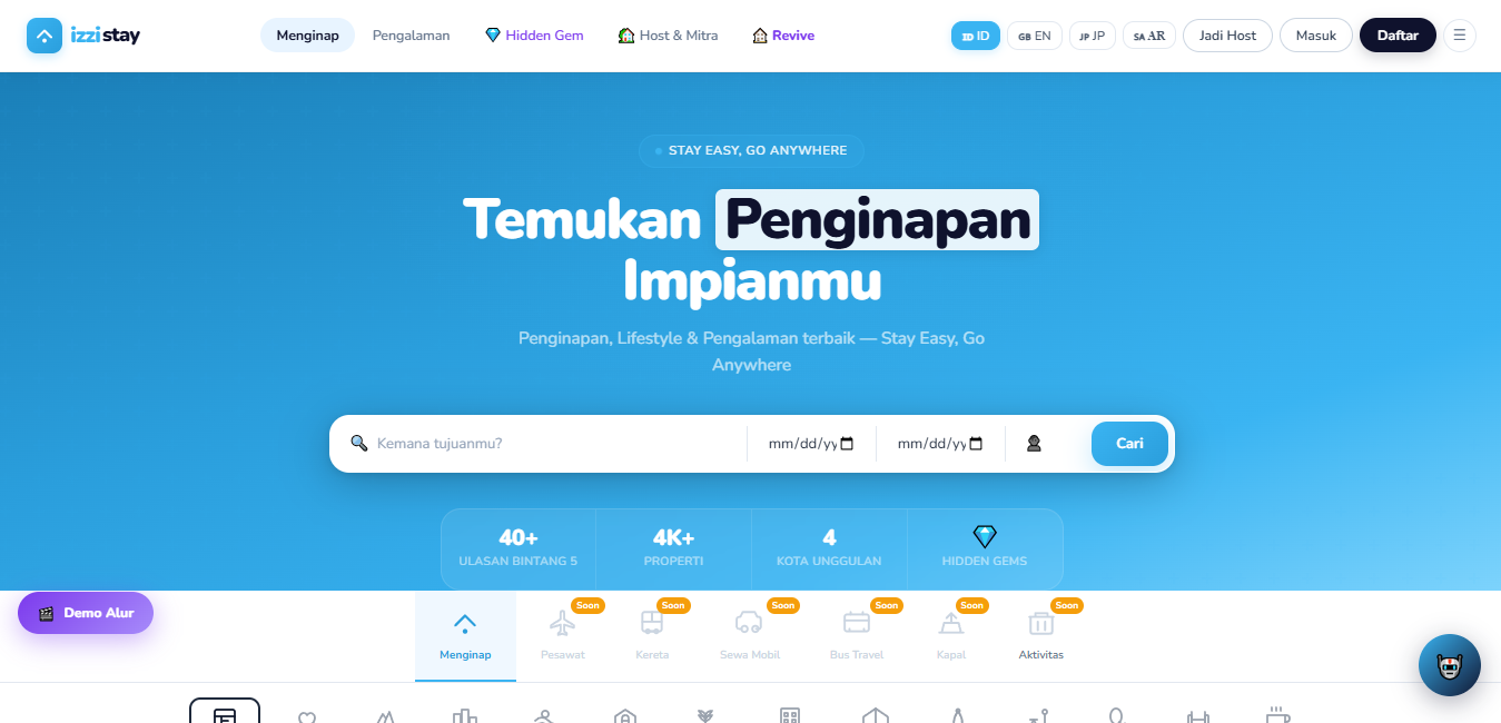 Izzistay Project
